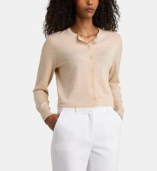 Gilet uni Lotti en laine mérinos Jodhpur