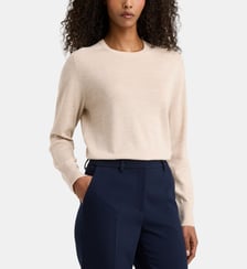 Pull Lama en laine mérinos unie Jodhpur