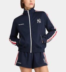 Veste de sport New York Yankees logo en coton finition lisse Sporty & Rich