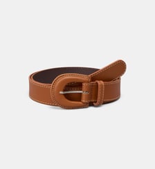 Ceinture Elisa en cuir Galeries Lafayette