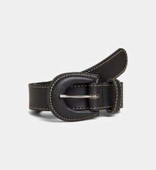 Ceinture Elisa en cuir Galeries Lafayette
