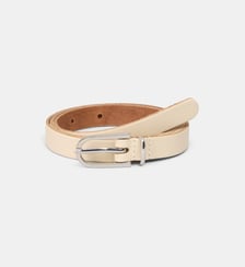 Ceinture fine Heloise en cuir Galeries Lafayette