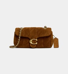 Sac à main Tabby 20 matelassé cuir velours Coach
