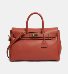 Sac cabas Pyla Romy cuir graine ou façon croco Mac Douglas