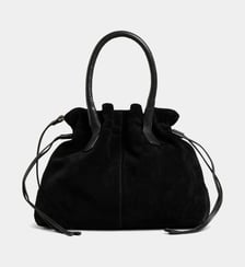 Sac cabas Cameron en cuir et suède Galeries Lafayette
