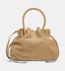 Sac cabas Cameron en cuir et suède Galeries Lafayette