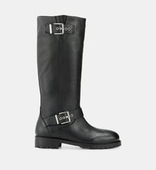 Bottes plates Daria en cuir Cosmoparis