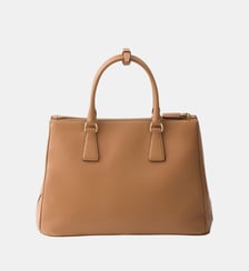 Sac cabas grand format Galleria en cuir Prada