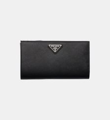 Portefeuille en cuir Saffiano Prada