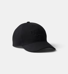 Casquette signature brodée Prada