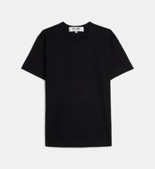 T-shirt droit coton cœur au dos Comme des Garçons PLAY