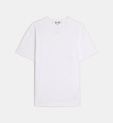 T-shirt droit coton cœur au dos Comme des Garçons PLAY
