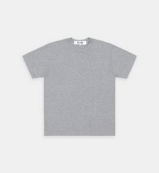 T-shirt droit coton cœur au dos Comme des Garçons PLAY