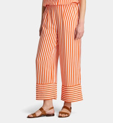 Pantalon large fluide Caprice Ray  Galeries Lafayette