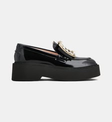 Mocassins Viv rangers en cuir Roger Vivier