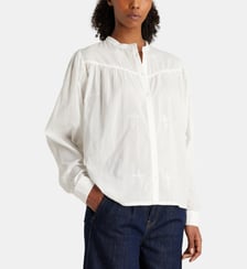 Chemise fluide Letoile en coton bio voilé fleurs Jodhpur