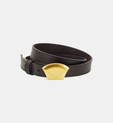 Ceinture fine Diviluz en cuir Sessùn