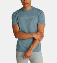 T-shirt droit signature Calvin Klein