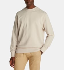 Sweat droit en coton Calvin Klein