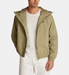 Blouson droit capuche Calvin Klein