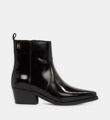 Bottines cowboy en cuir Tommy Hilfiger