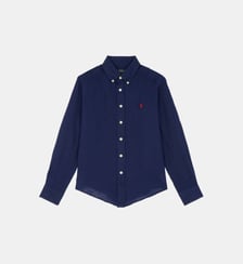 Chemise droite en lin Polo Ralph Lauren