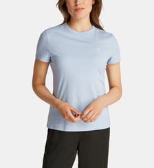 T-shirt slim coton monogramme Calvin Klein