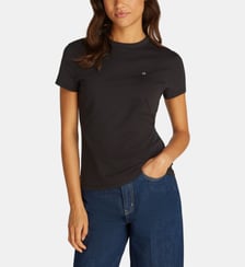 T-shirt slim coton monogramme Calvin Klein
