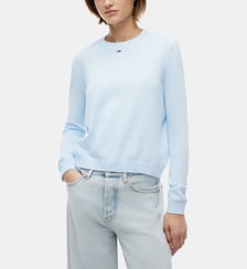 Sweat droit coton Tommy Hilfiger