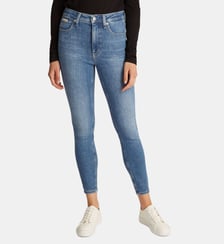 Jean 7/8 skinny stretch taille haute Calvin Klein