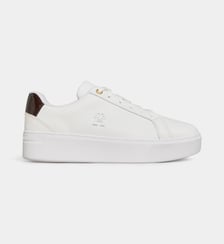 Tennis basses plateforme Court cuir Tommy Hilfiger
