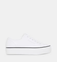 Baskets basses plateforme Bold en cuir Calvin Klein