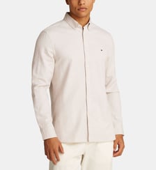 Chemise slim coton et lin Tommy Hilfiger