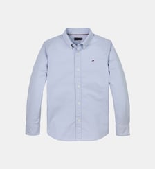 Chemise droite en coton stretch Tommy Hilfiger