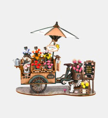 Maquette miniature - Chariot à fleurs Rolife