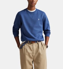 Sweat droit en coton mélangé signature Polo Ralph Lauren