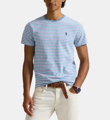 T-shirt marinière droit en coton Polo Ralph Lauren