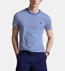 T-shirt marinière droit en coton Polo Ralph Lauren