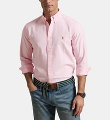 Chemise droite à rayures en coton Polo Ralph Lauren