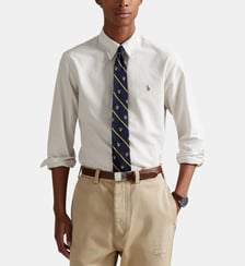 Chemise droite à rayures en coton Polo Ralph Lauren
