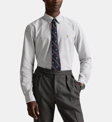 Chemise droite à rayures en coton Polo Ralph Lauren