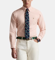 Chemise droite à rayures en coton Polo Ralph Lauren