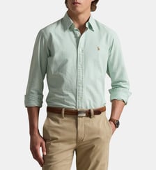 Chemise droite à rayures en coton Polo Ralph Lauren
