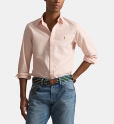Chemise droite à rayures en coton Polo Ralph Lauren