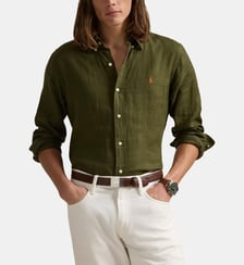 Chemise Custom Fit en lin Polo Ralph Lauren