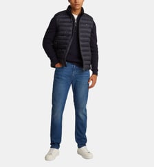 Doudoune droite matelassée zippée sans manches Tommy Hilfiger
