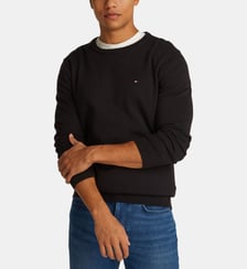 Pull droit en coton Tommy Hilfiger
