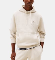 Sweat droit coton molleton mélangé Tommy Hilfiger