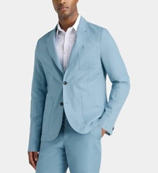 Veste blazer double poche coton et lin  PS Paul Smith