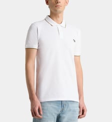 Polo slim zèbre en coton bio piqué PS Paul Smith